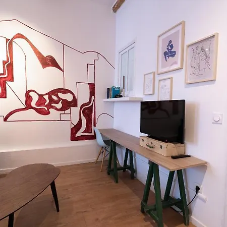 L'atelier D'artiste - Refuge Boheme Et Creatif Apartamento *